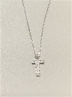 Collana Bolzoni in Oro bianco Diamante 0.06 Ct C0540-T - C0540-T